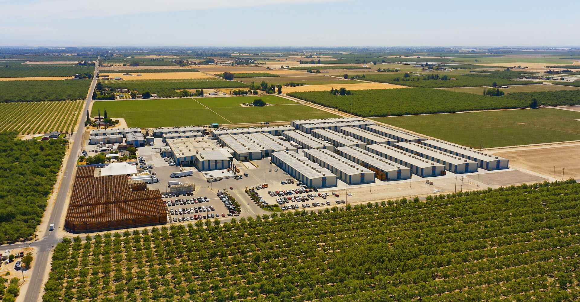 A.V. Thomas Produce Aerial Image