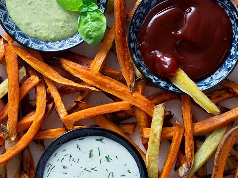 Three Crazy-Good, Super-Easy Dipping Sauces for Sweet Potato Fries