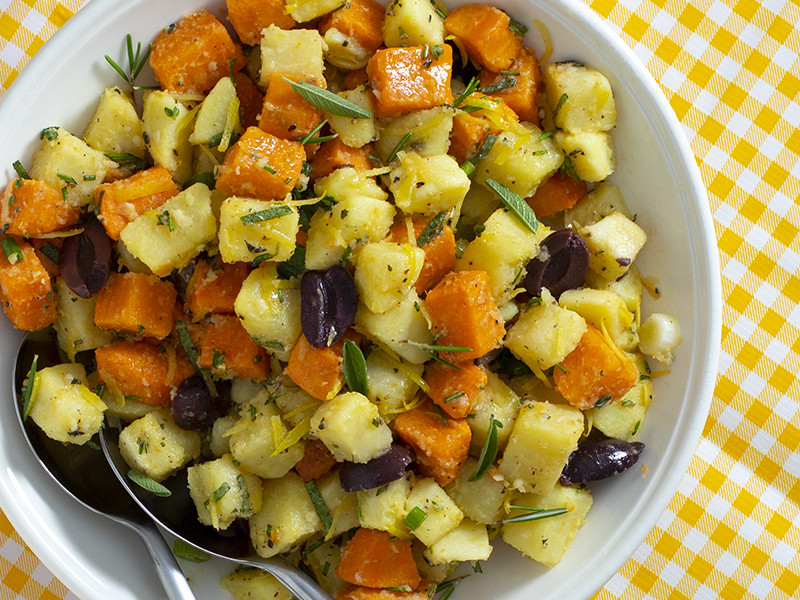 Lemon Herb Sweet Potato Salad