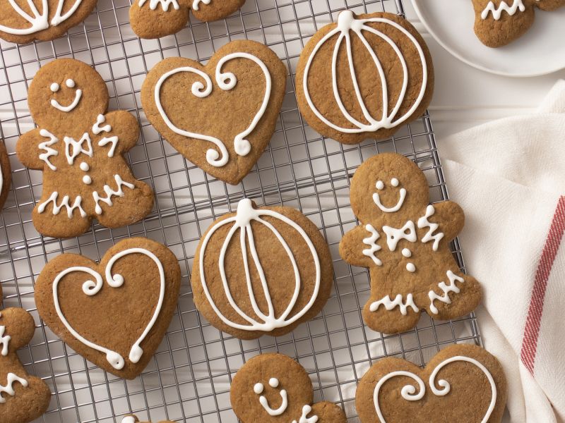  Sweet Potato Gingerbread Cookies