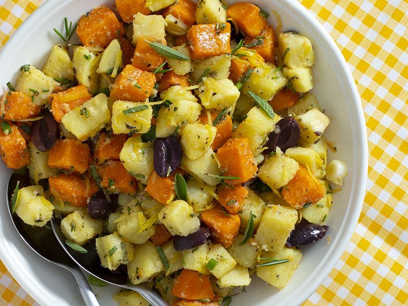  Lemon Herb Sweet Potato Salad