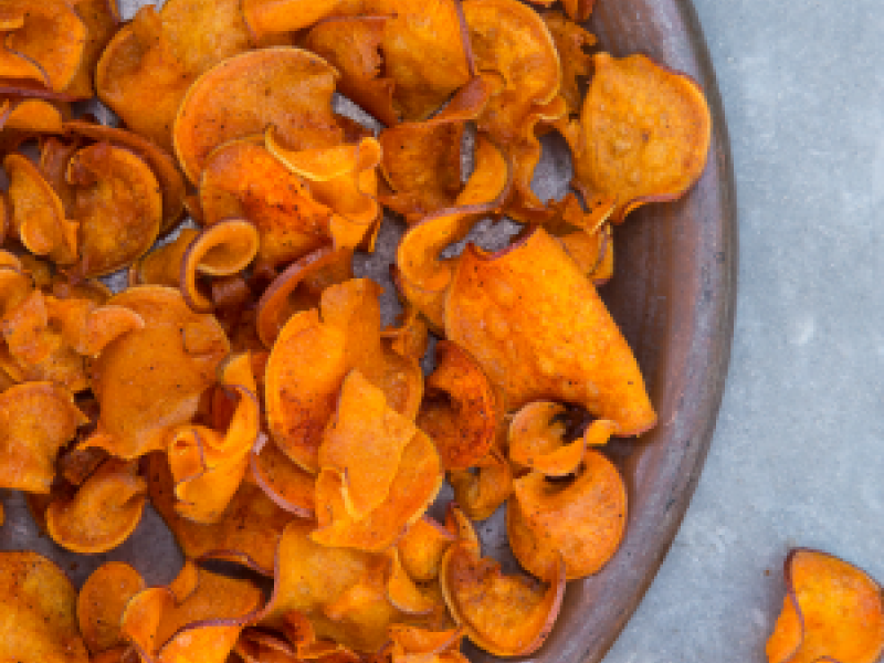Recipe Info BBQ Sweet Potato Chips
